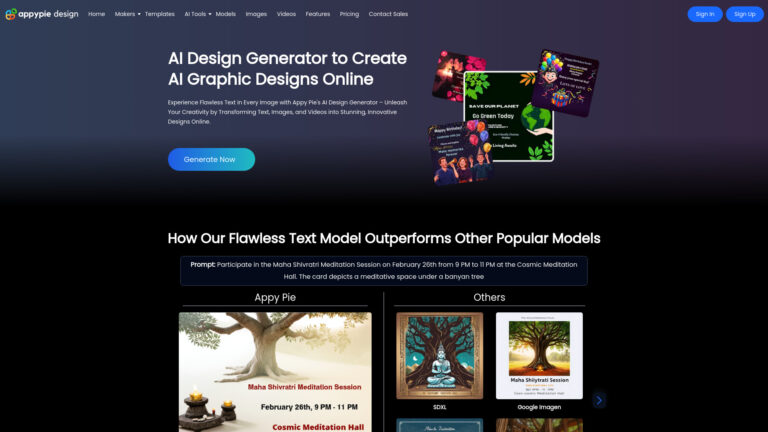Smart Appy Pie Design AI Tool Review