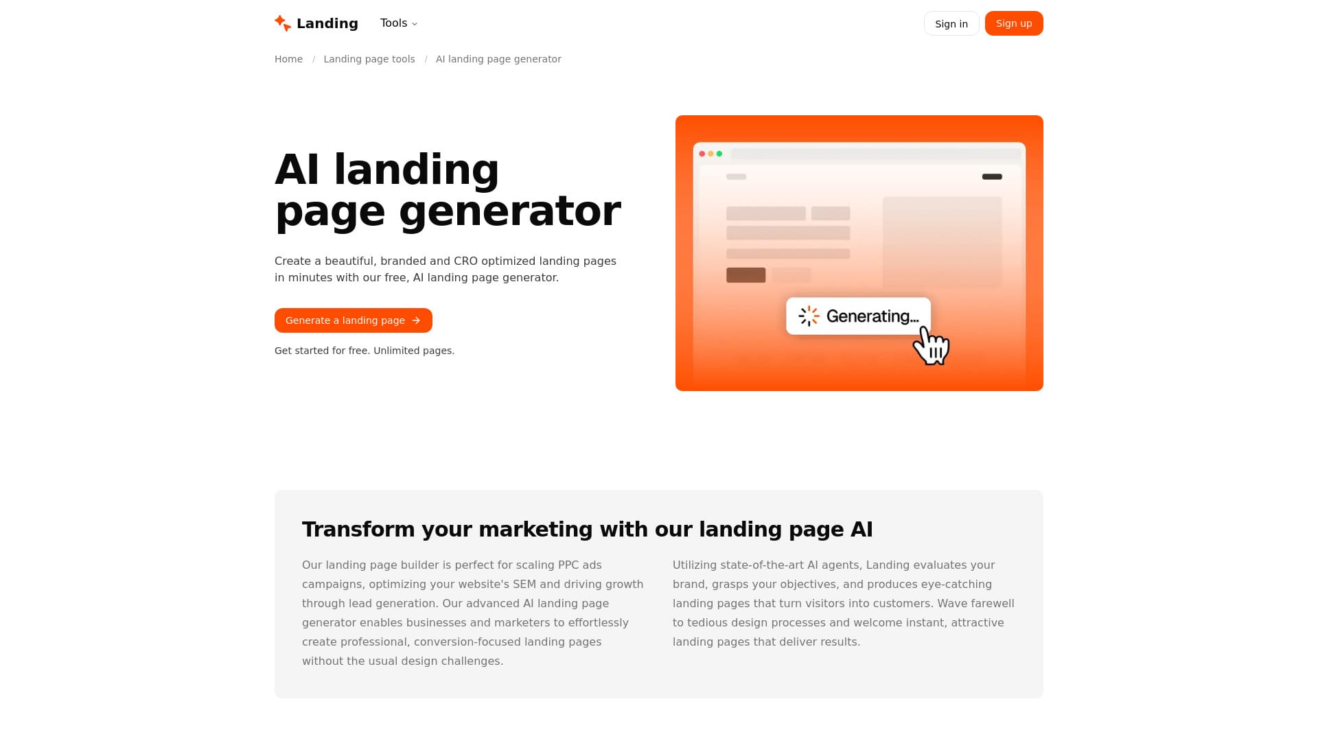 Landing AI logo