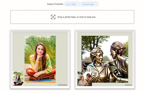 AI Photo Art ai chrome extension logo