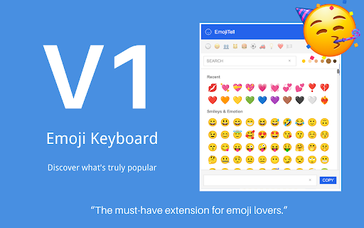 Emoji Keyboard ai chrome extension