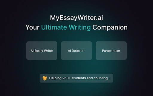MyEssayWriter.AI ai chrome extension logo