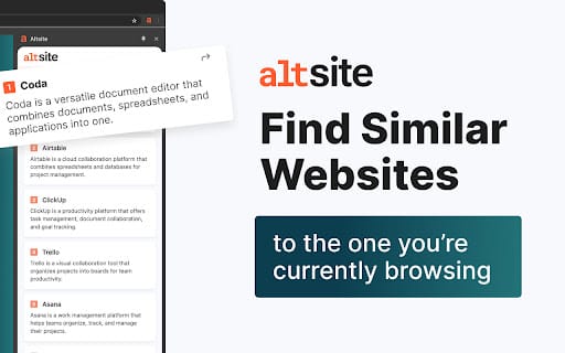 Altsite ai chrome extension logo