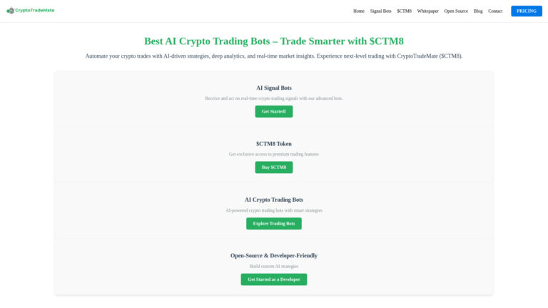 Advanced Cryptotrademate AI Tool Review