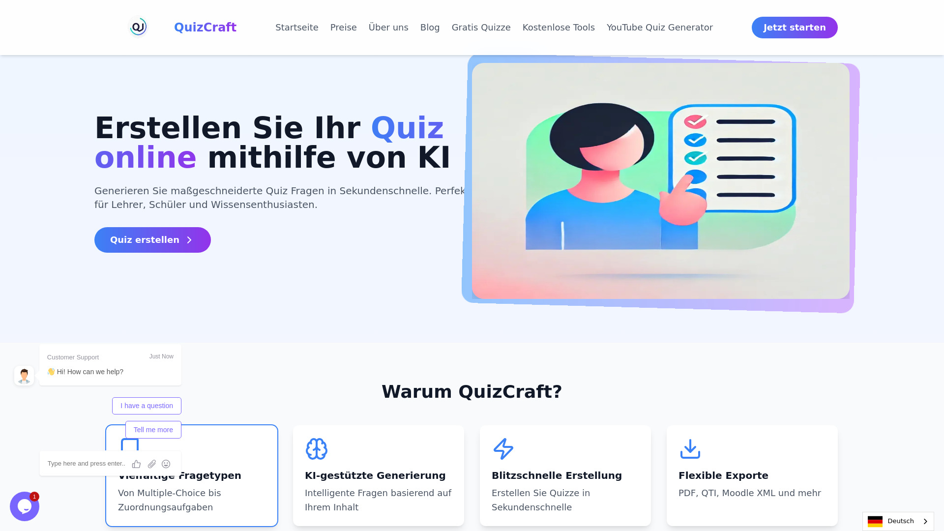 QuizCraft logo