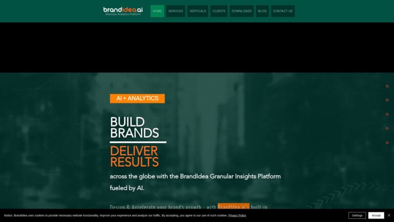 Powerful Brandidea AI Granular Analytics Platform AI Tool Review