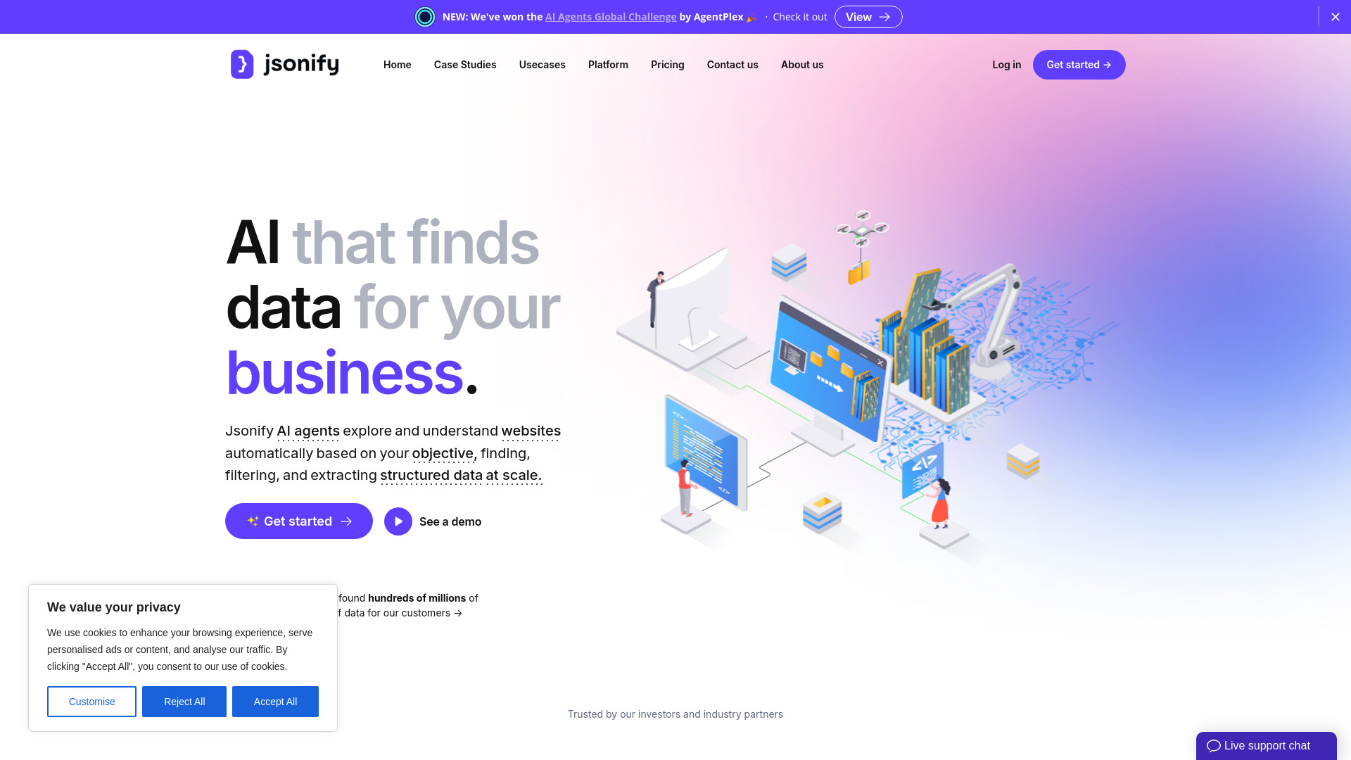Jsonify logo