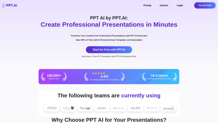 New Ppt AI AI Tool Review