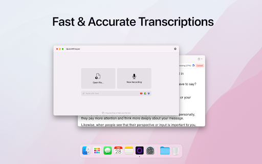 QuickWhisper ai chrome extension logo