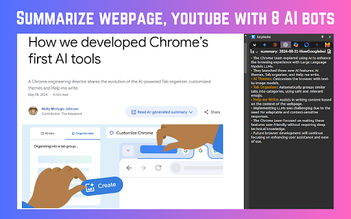 keyNote ai chrome extension logo