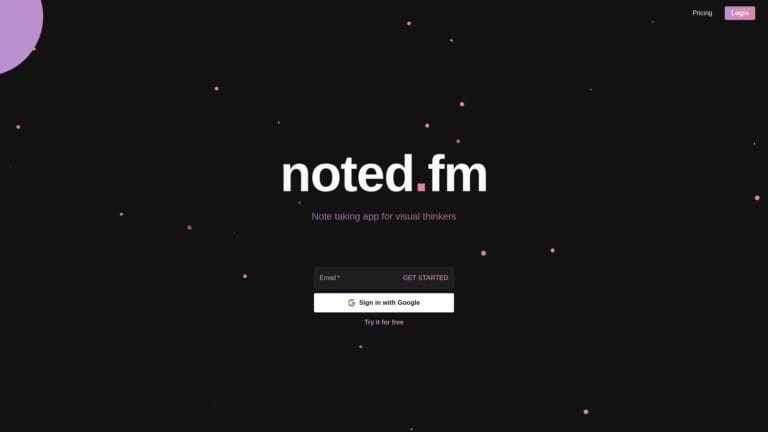 Best Noted.fm AI Tool Review
