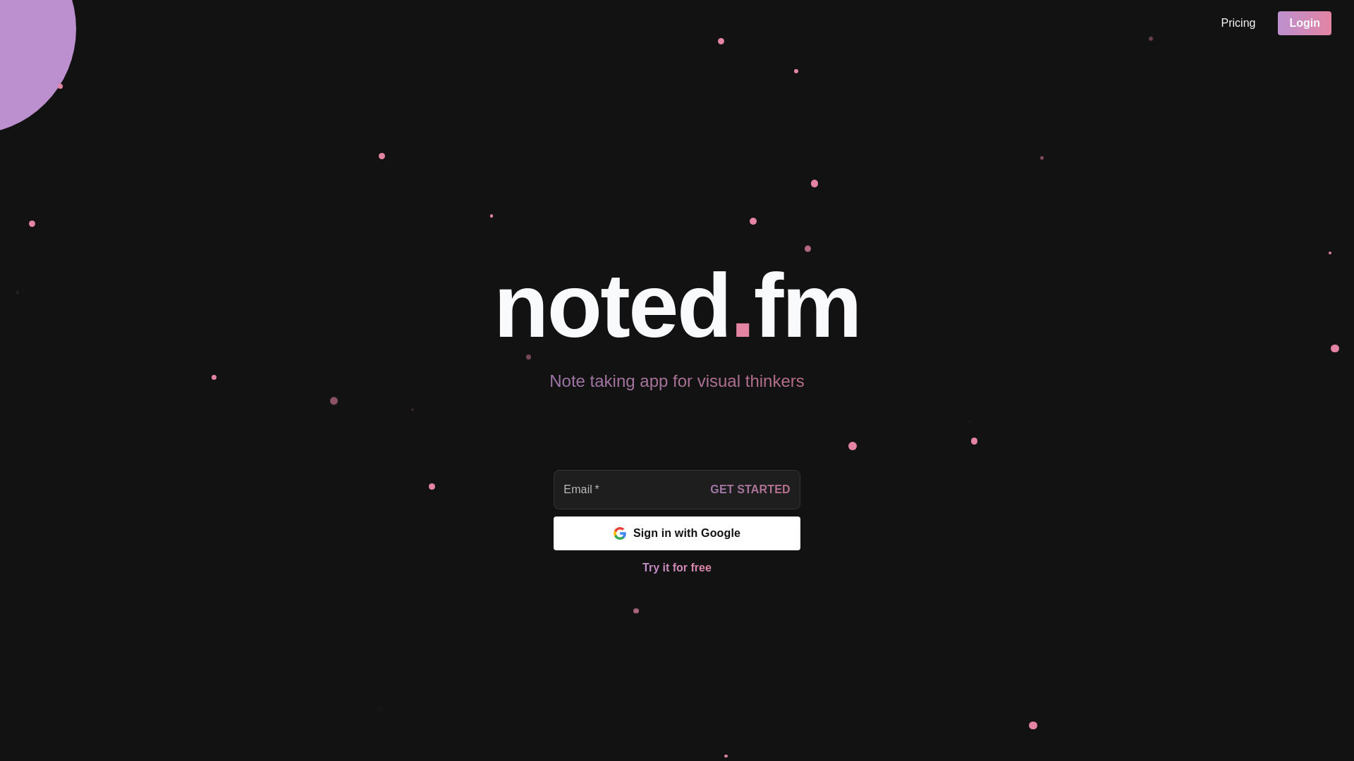 Noted.fm logo