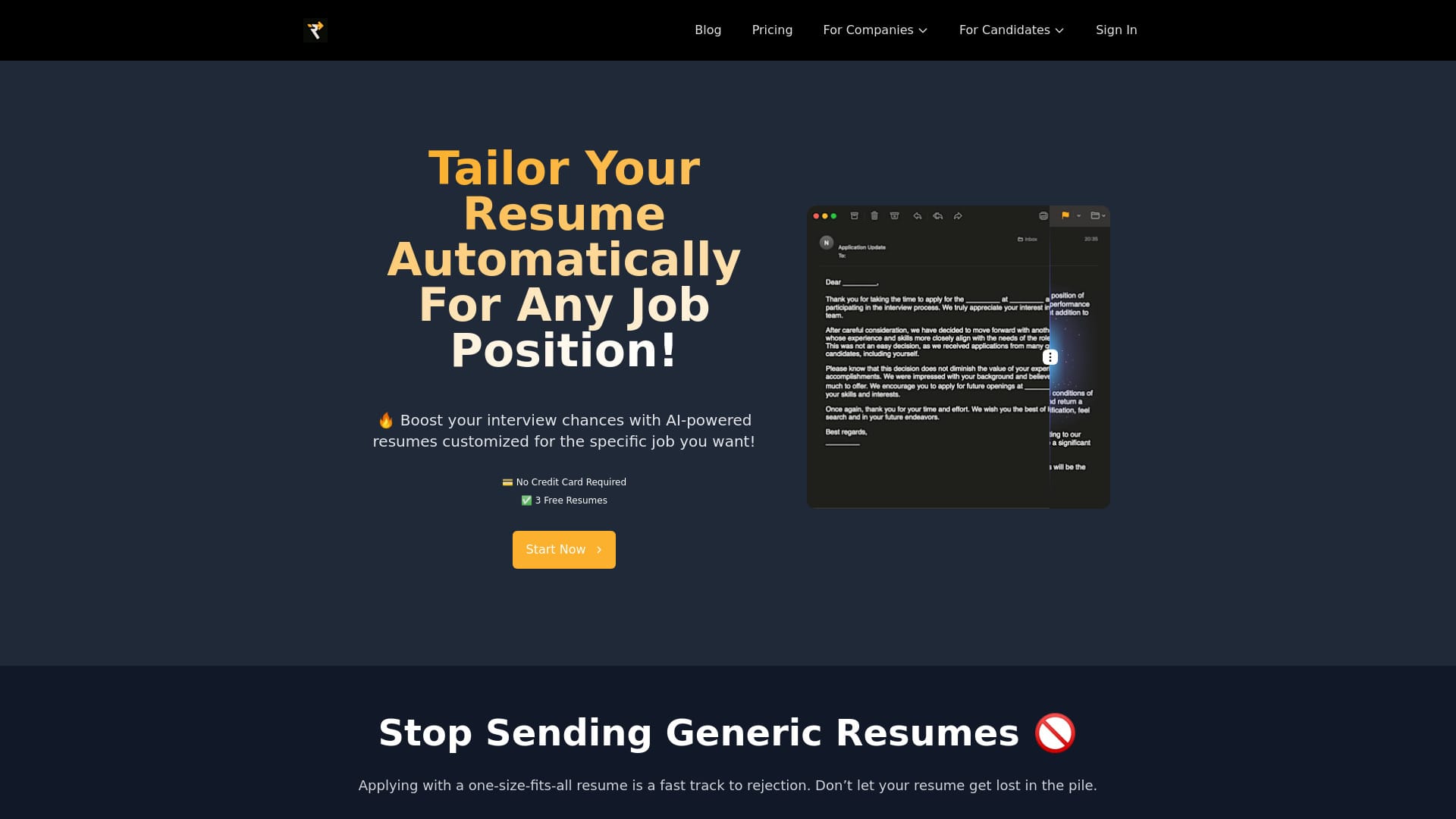 Fast Resume AI logo
