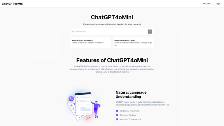 Innovative Chatgpt4omini AI Tool Review