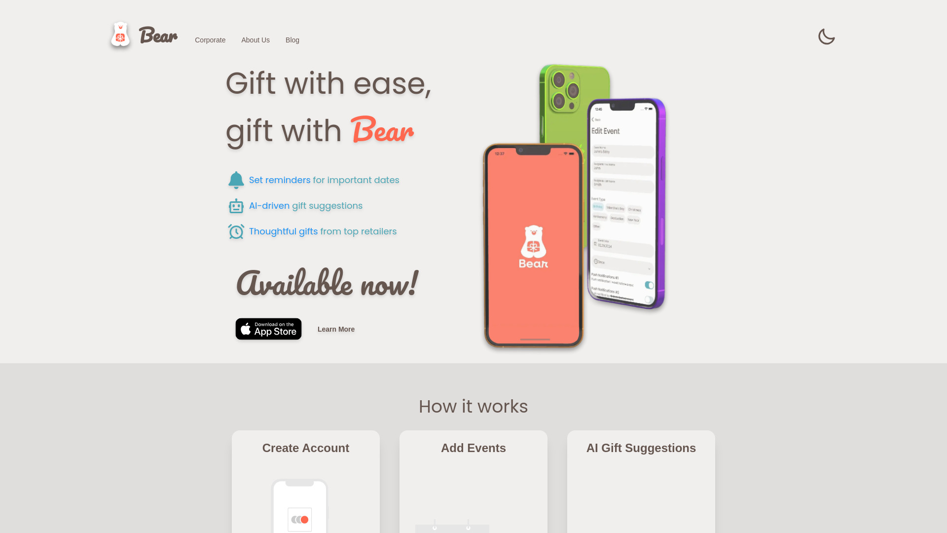 Gift With Bear logo