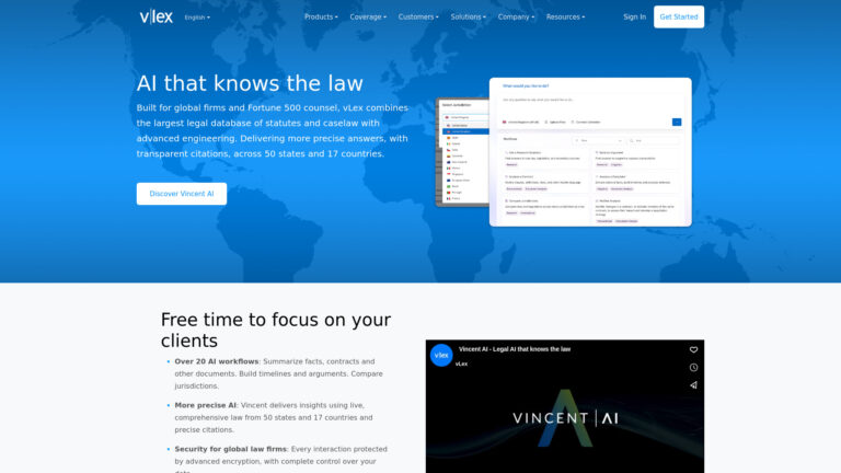 Powerful Vlex AI Tool Review