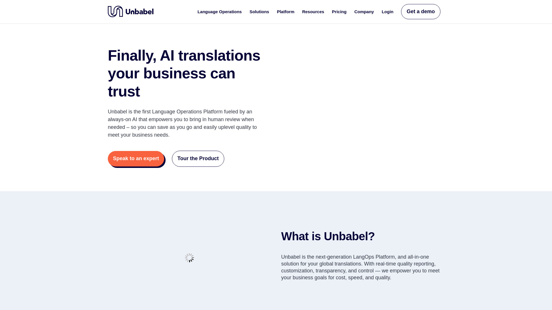 Unbabel logo