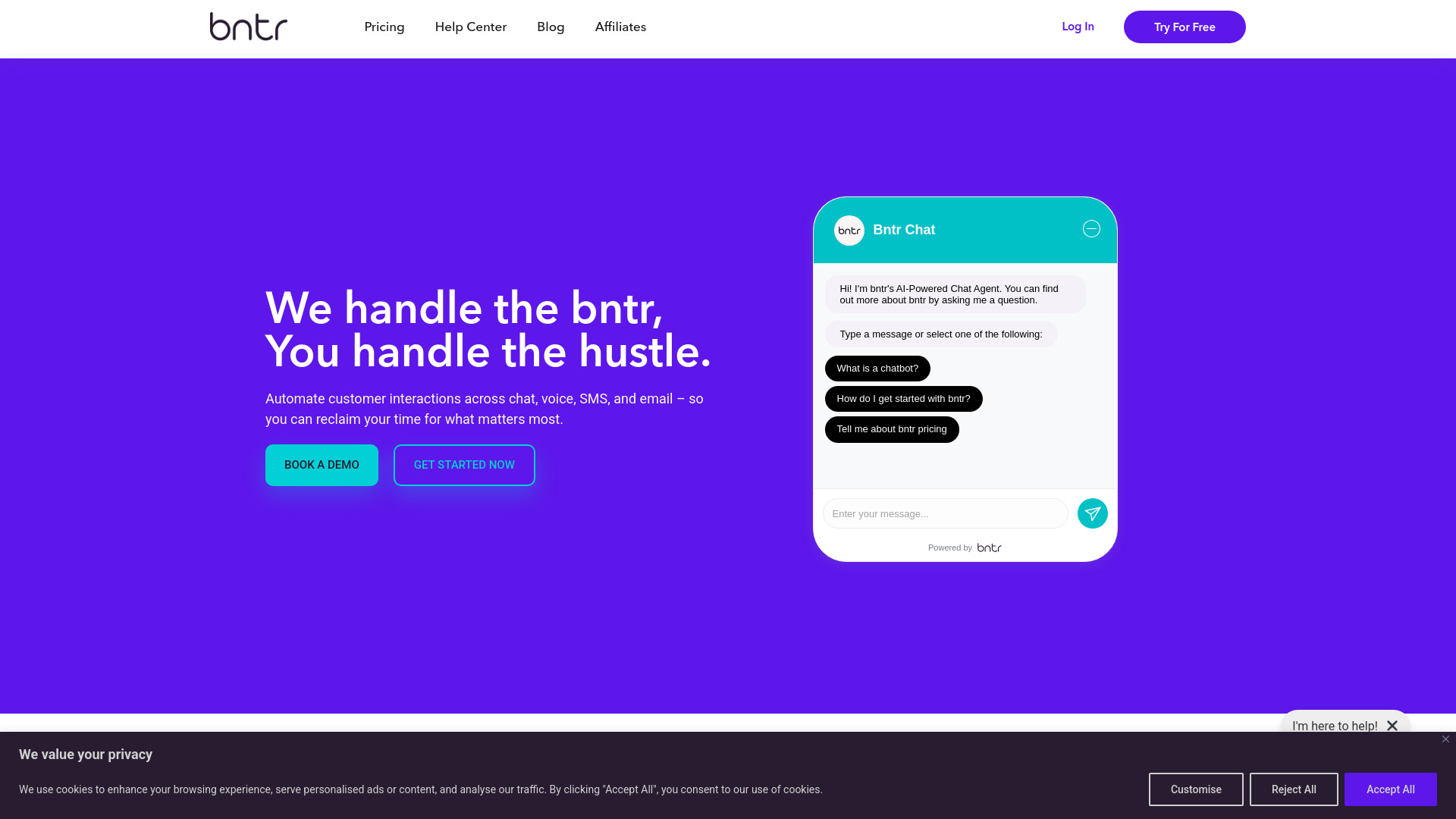 bntr AI logo