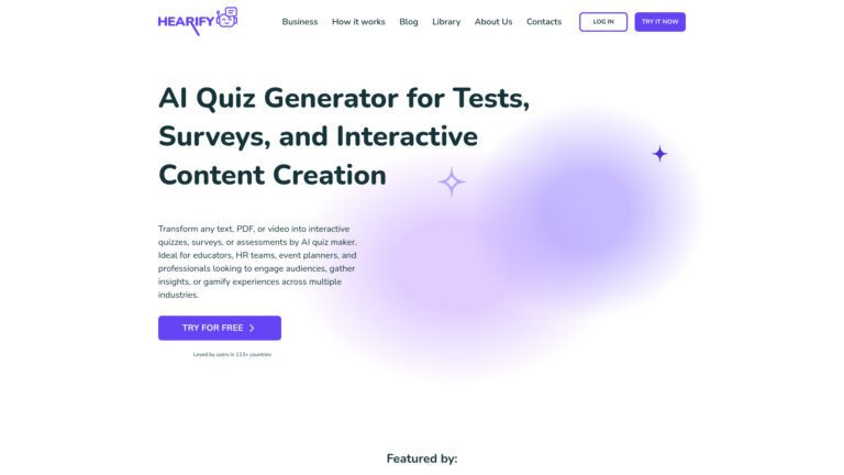 Top Hearify Quiz Generator AI Tool Review