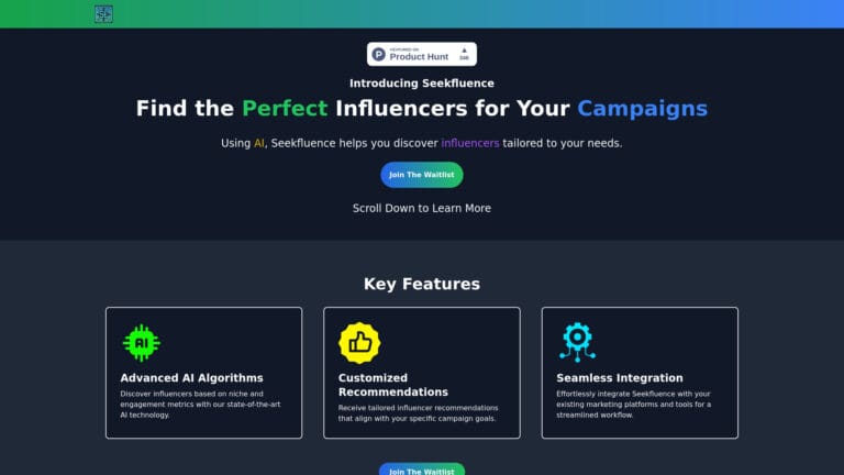 Best Seekfluence AI Tool Review