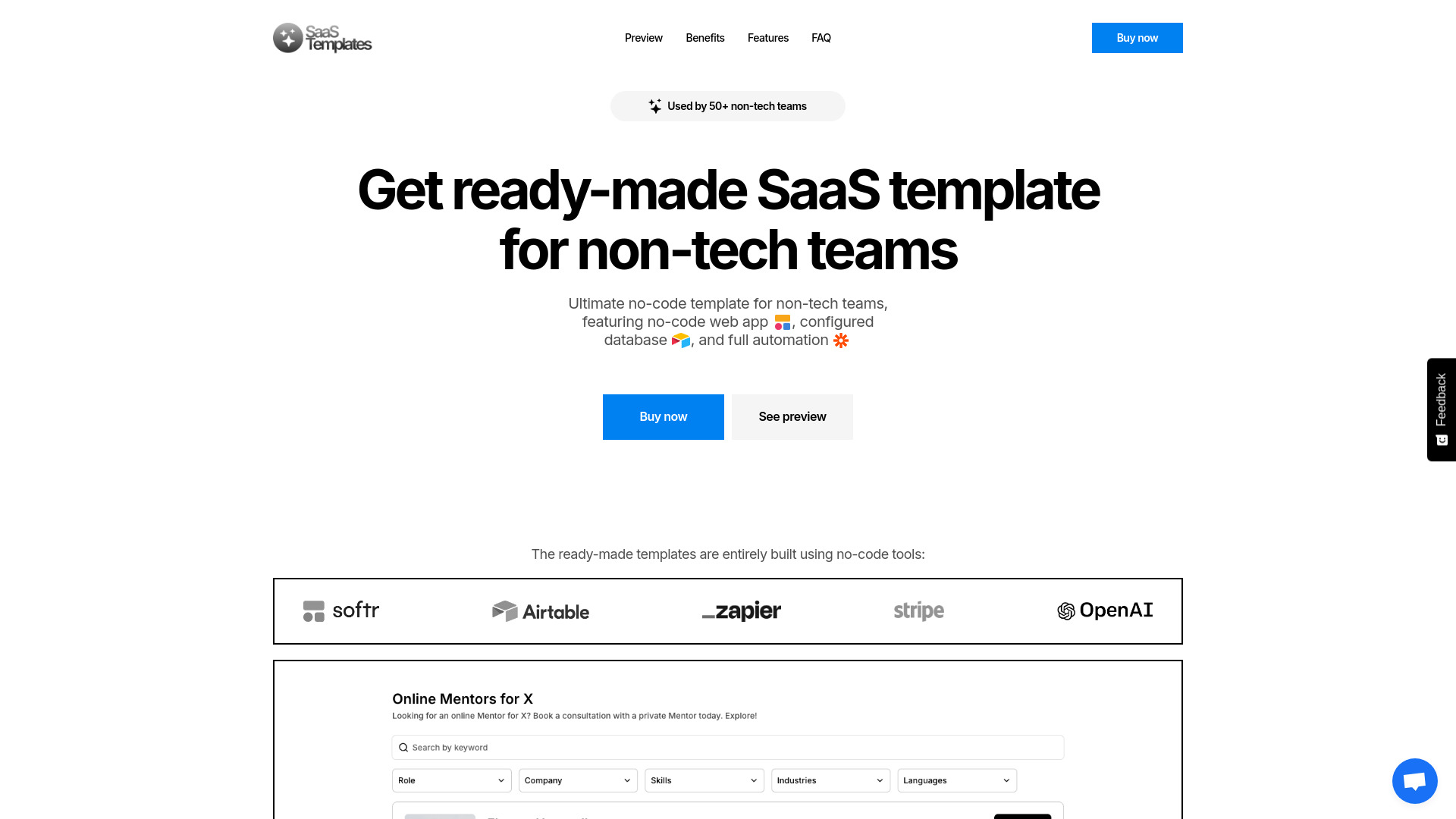 SaaS Templates logo
