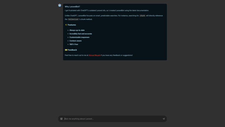 Trending Laravelbot AI Tool Review