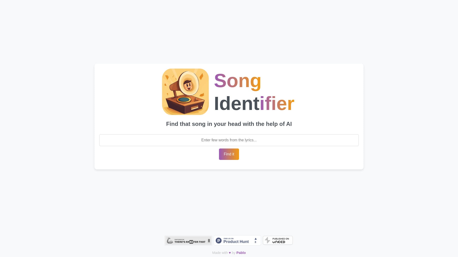 Songifier Song Identifier logo