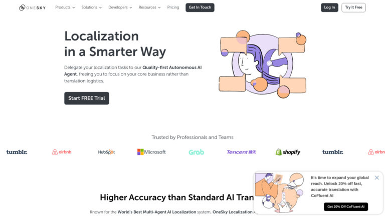 Free Onesky Localization Agent AI Tool Review