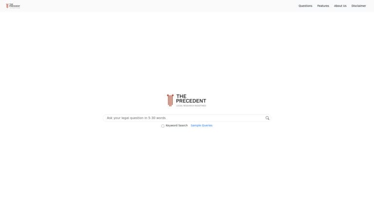 Free The Precedent AI AI Tool Review