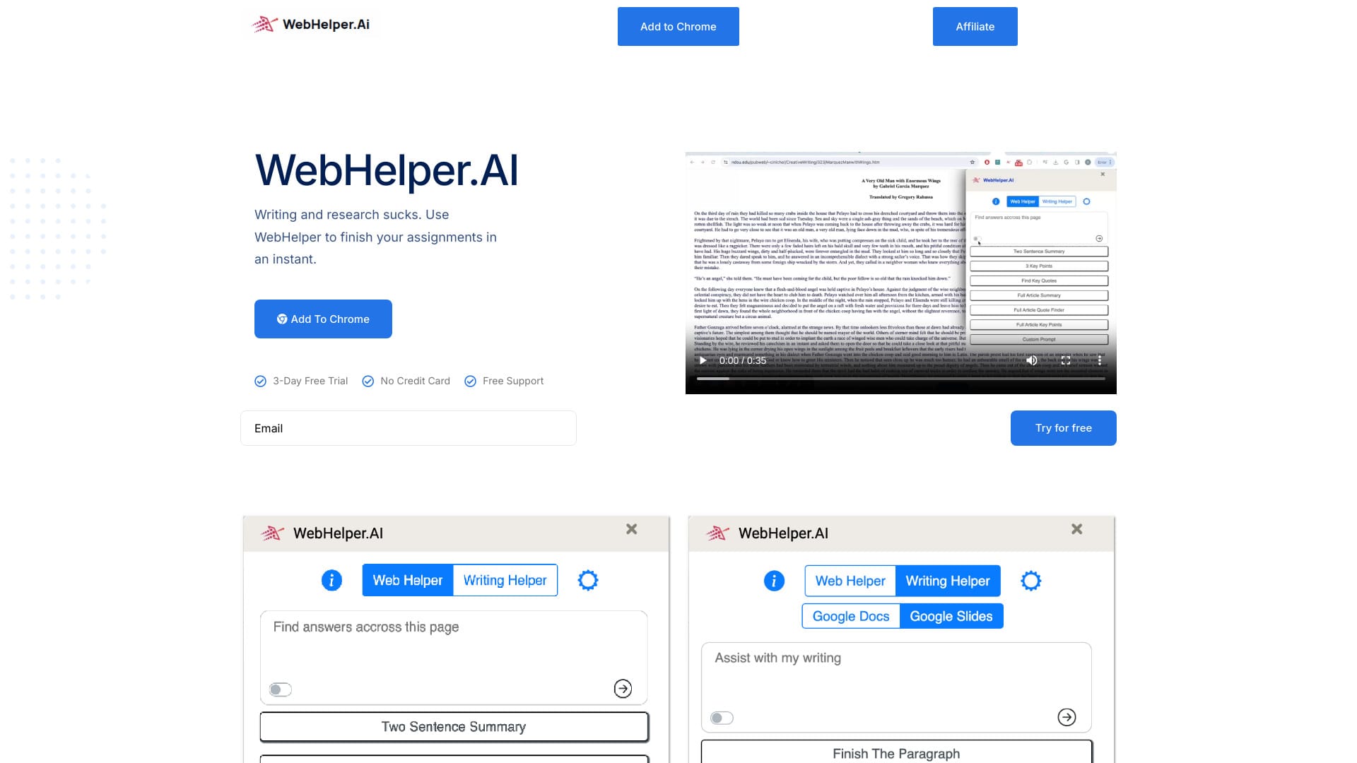 WebHelper.AI logo