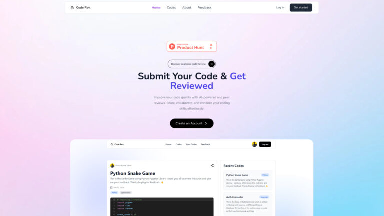 New Code Rev. AI Tool Review