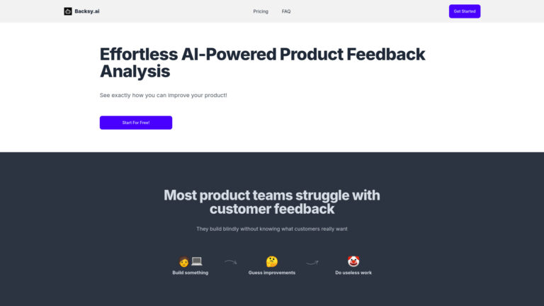 Innovative Backsy.ai AI Tool Review