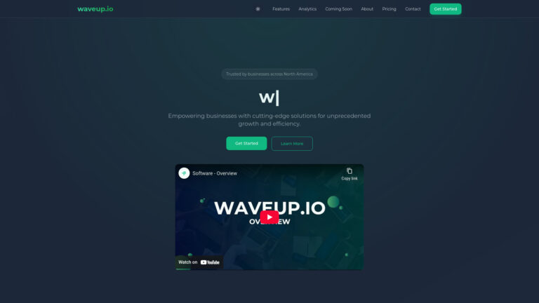 New Waveup.io AI Tool Review
