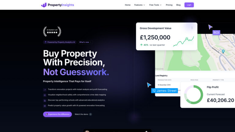 Free Property Insights AI Tool Review