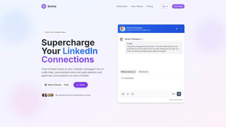 Powerful Scrive AI Tool Review