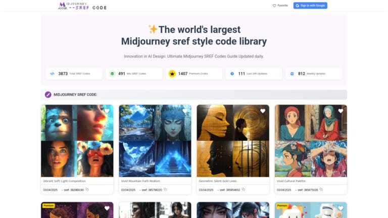 Powerful Mjsrefcodes AI Tool Review