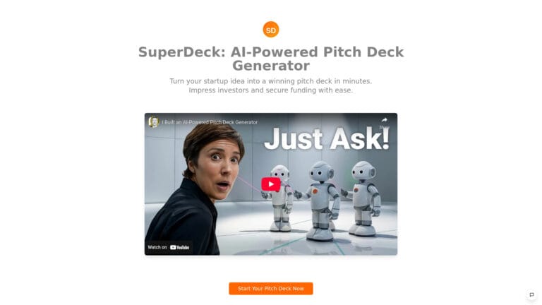 Innovative Superdeck AI Tool Review