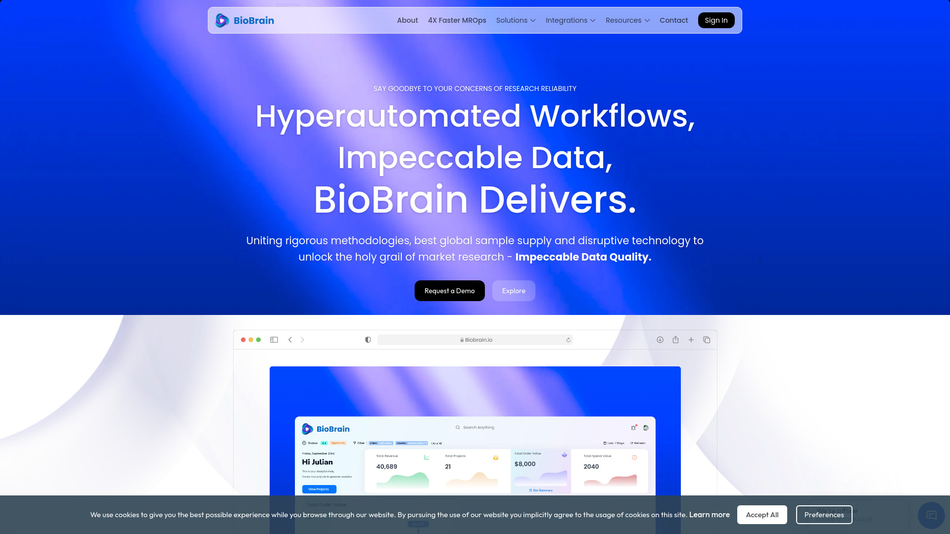 BioBrain logo