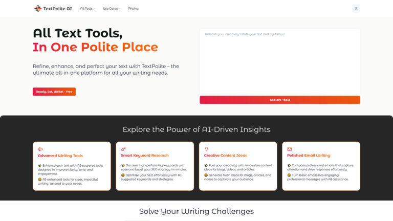 Advanced Textpolite AI AI Tool Review