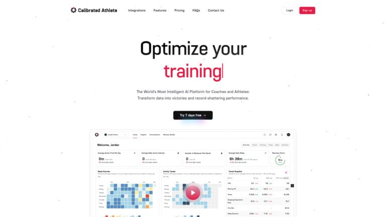 Trending Calibrated Athlete AI Tool Review