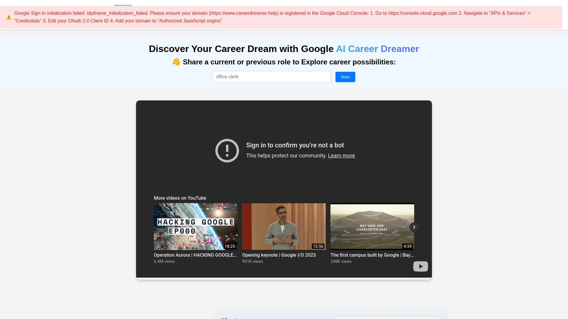 AI Career Dreamer logo