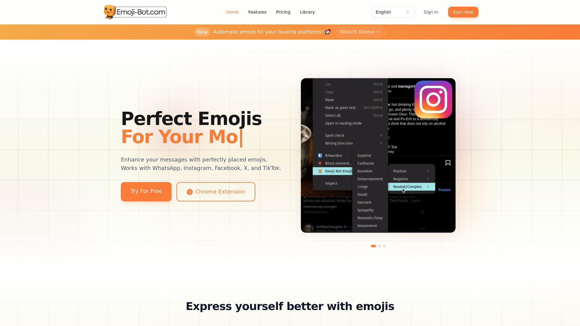 Emoji Bot logo