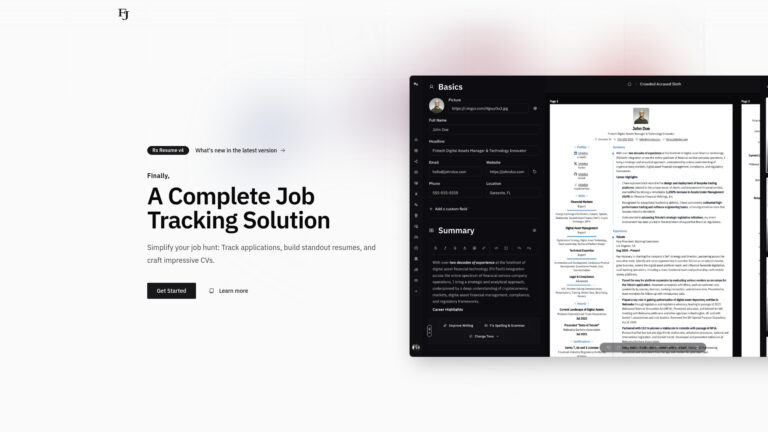 Trending Reactive Resume / Flow Jobs AI Tool Review