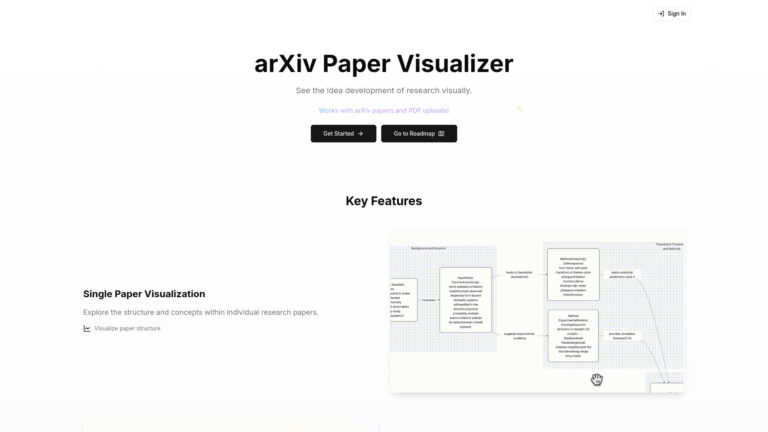 Advanced Paper Visualizer AI Tool Review