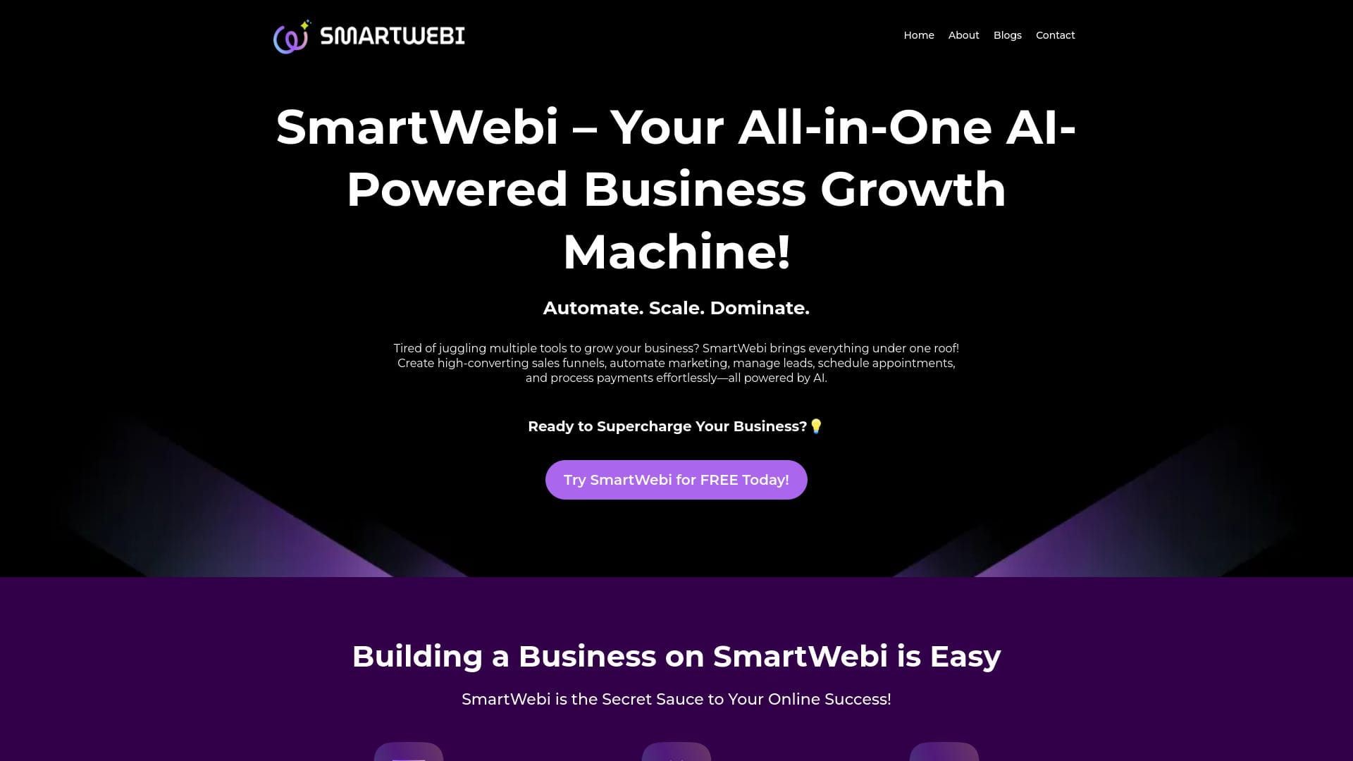 SmartWebi logo
