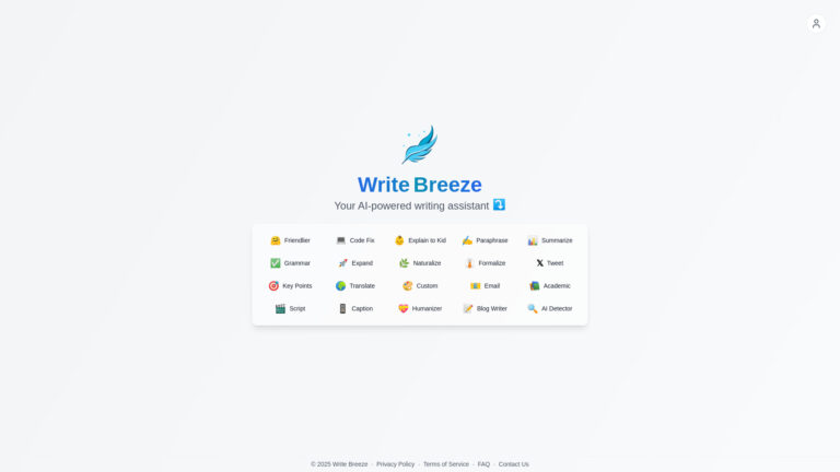 Powerful Write Breeze AI Tool Review