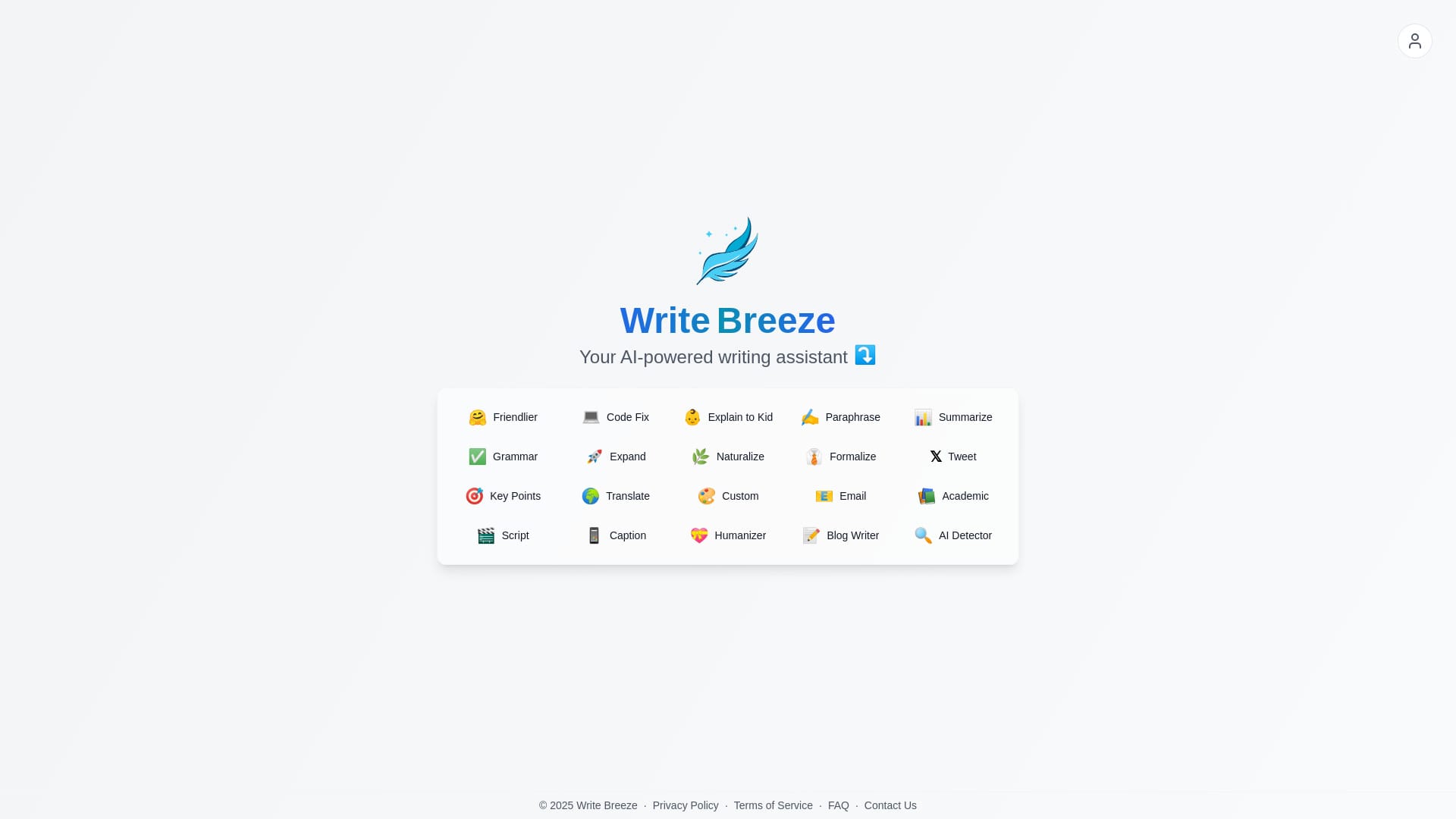Write Breeze logo
