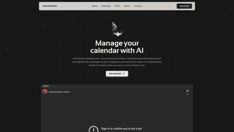 Advanced Calendargenie AI Tool Review