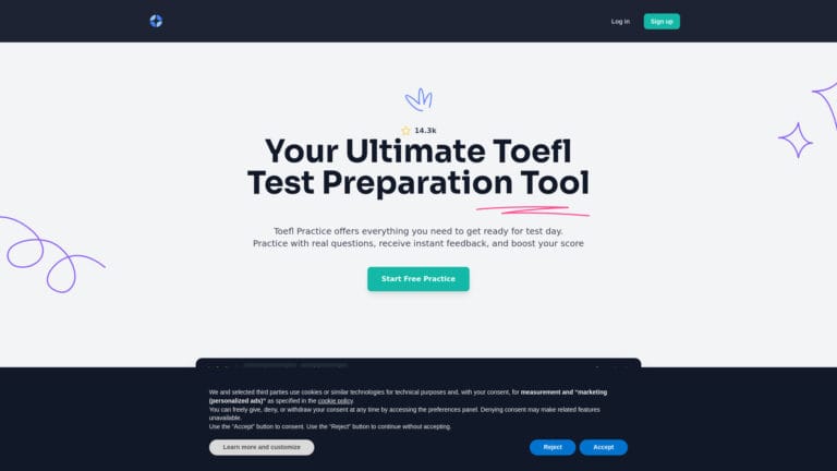 Advanced Toefl Practice AI Tool Review