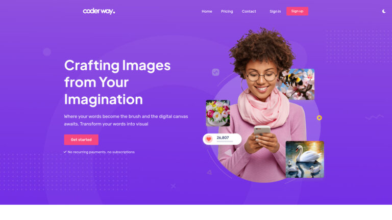 Advanced Coderway AI Image Generator AI Tool Review