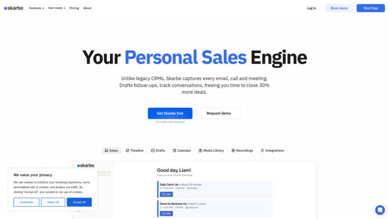 Innovative Skarbe AI Tool Review